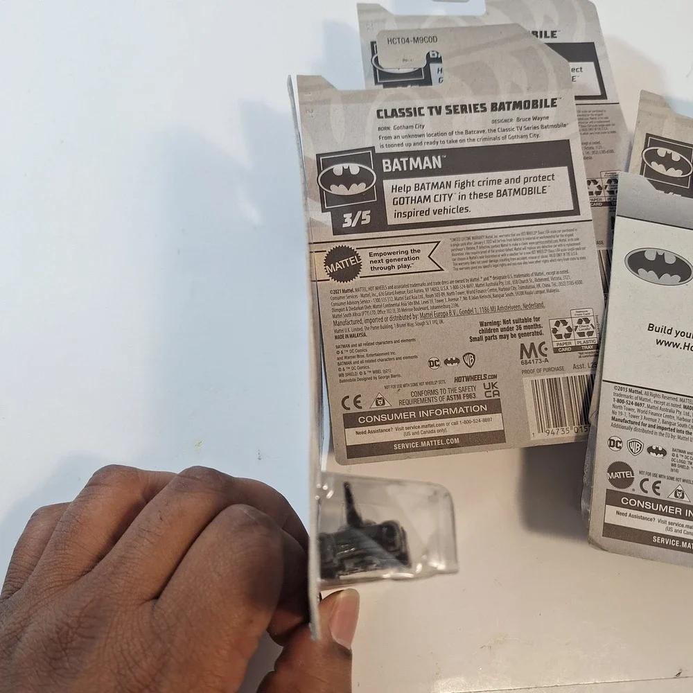 Hot Wheels Batman 5 Cars Not Perfect